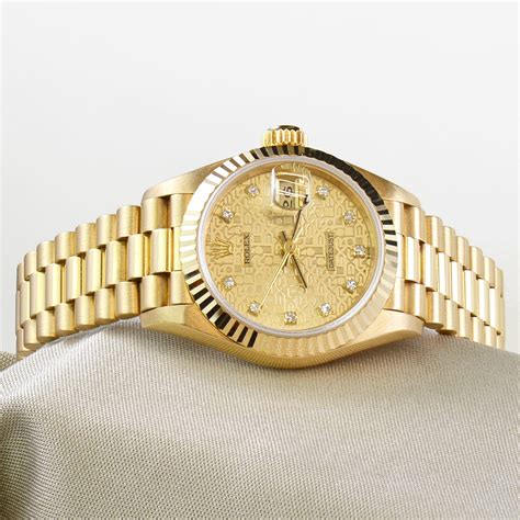 18ct gold rolex datejust|Rolex Datejust gold price.